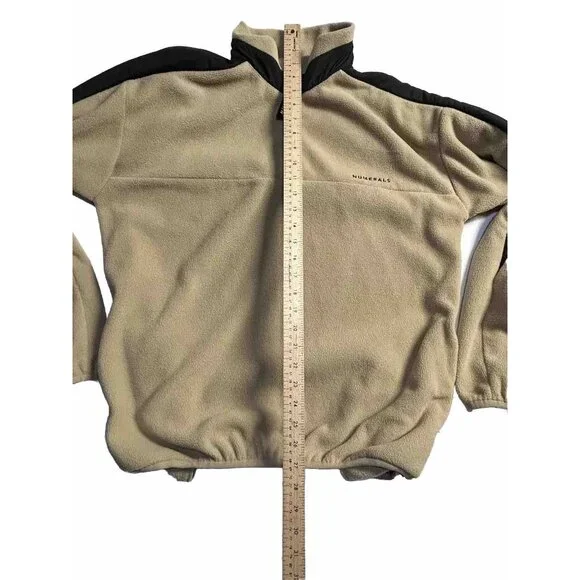 Numerals Urban Fit Beige Fleece Jacket Medium - Picture 8 of 15